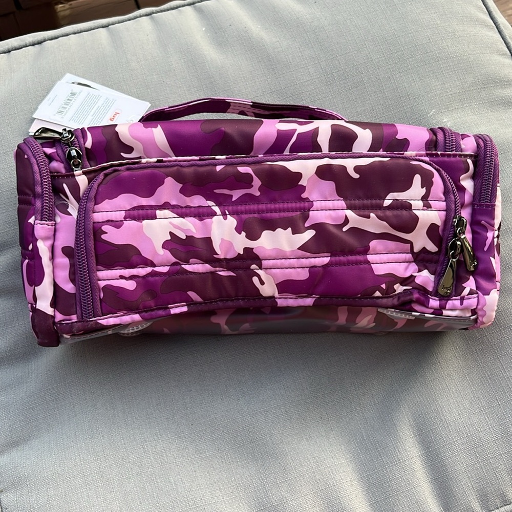 Lug Trolley Pink and Purple Camouflage Bag NWT - Picture 4 of 9
